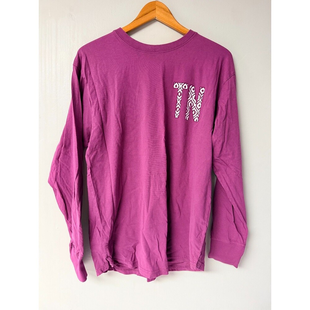 Royce Apparel Tennessee Women's Medium Purple Long Sleeve Graphic T-Shirt